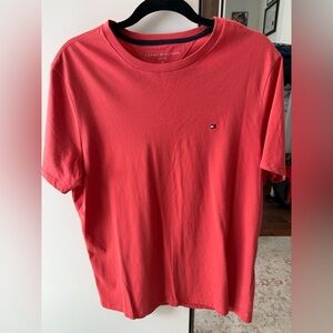 Tommy Hilfiger Men's Orange T-Shirt